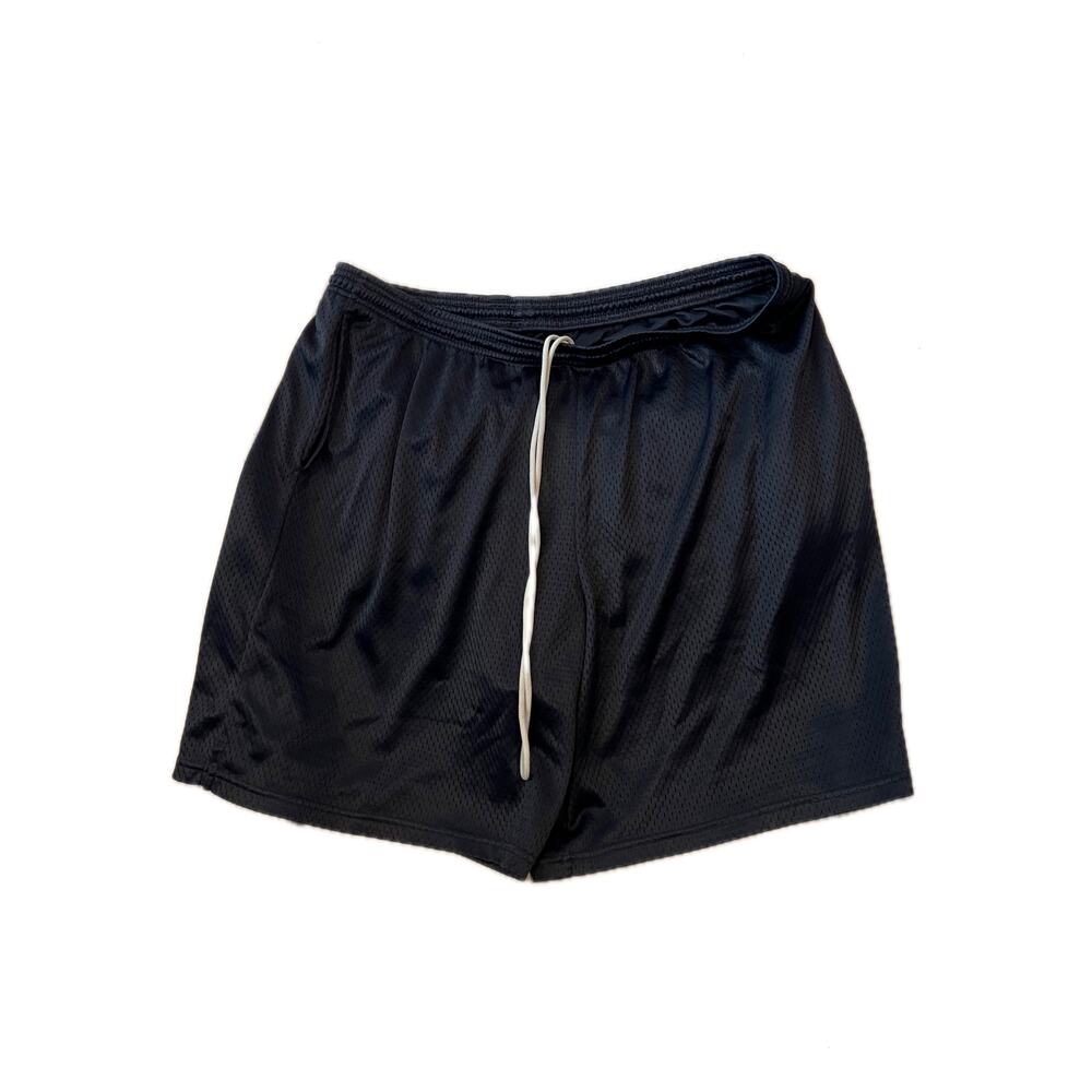 Champion Black Basketball Sweat Shorts Mens 2XL
